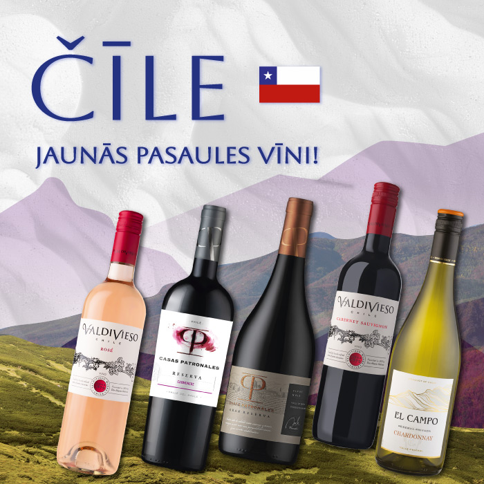 Čīle - jaunās pasaules vīni!