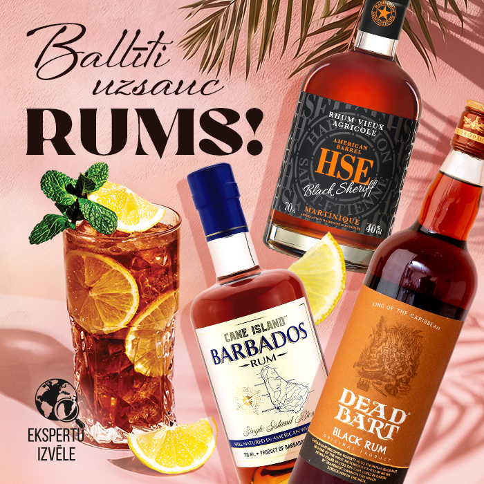 Ballīti uzsauc rums!