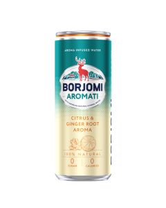 Minerālūdens Borjomi Aromati Citrusa/ingvera
