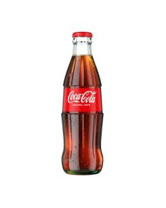 Gāzēts dzēr. Coca Cola Stikla