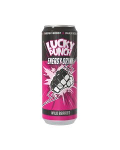 Enerģijas dzēr. Lucky Punch Wild Berry