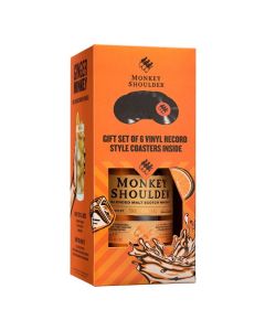 Viskijs Monkey Shoulder Malt + Coasters P.40%