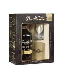 Rums Dos Maderas 5+5 40% + glāze/paliknis