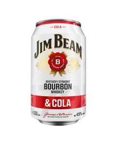 Alk.kokt. Jim Beam&Cola 4.5%