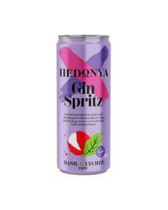 Alk.kokt. Hedonya Gin& Spritz Lychee 5%