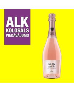 Dzirkst.vīns Gran Castillo Rose 6%