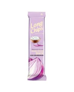 Kartupeļu plāksnes Long Chips Sk.krēj./sīpoli