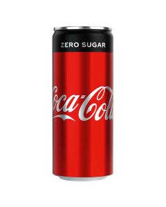 Gāzēts dzēr. Coca Cola Zero skārd. gāzēts