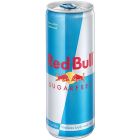Enerģijas dzēr. Red Bull Sugar Free skārd.