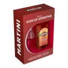 Vermuts Martini Fiero ar glāzi 15%