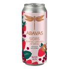 Sidrs Abavas Zemeņu-jāņogu ar vaniļu 5% CAN