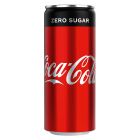 Gāzēts dzēr. Coca Cola Zero skārd. gāzēts