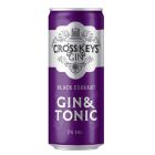 Alk.kokt. Cross Keys Black Currant&tonic 5%