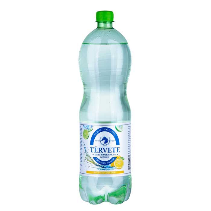 Gāzēts dzēr. Tērvete ar citrona/laima garšu