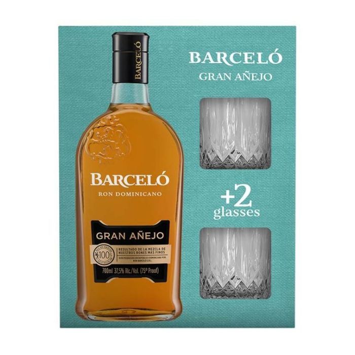 Rums Ron Barcelo Gran Anejo GB 37.5%+2gl.