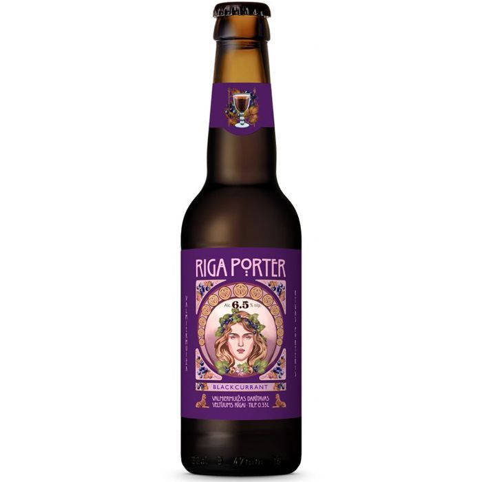 Alus Valmiermuižas Porteris ar upenēm 6.5%