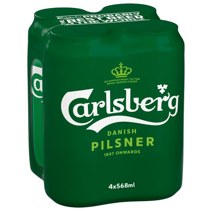 Alus Carlsberg Četrpaka skārd. 5% 4x