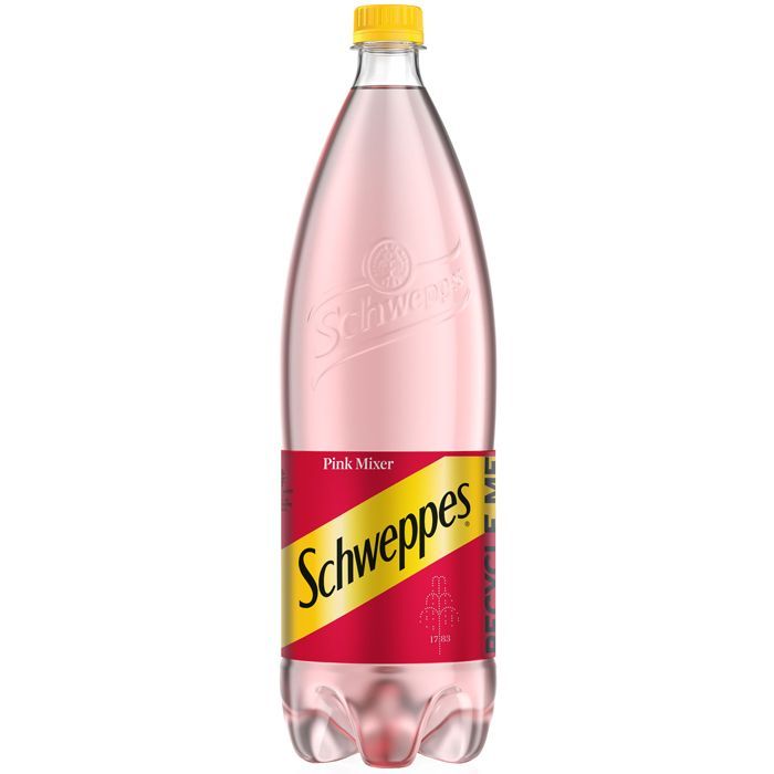 Gāzēts dzēr. Schweppes Pink Mixer