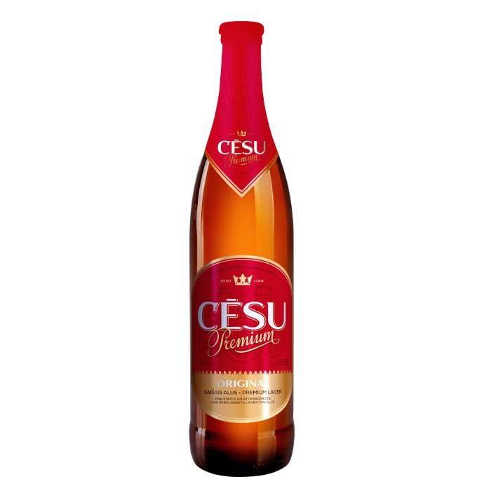 Alus Cēsu Premium Original 5% stikls