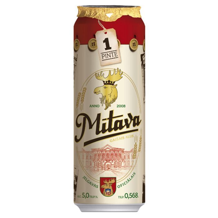 Alus Cēsu Mītava 5% skārd.