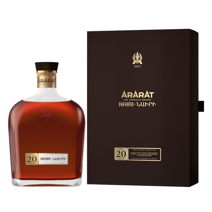 Brendijs Nairi 20YO 40% kastē