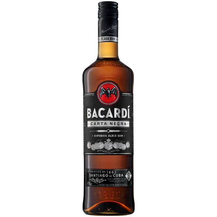 Rums Bacardi Carta Negra 37.5%