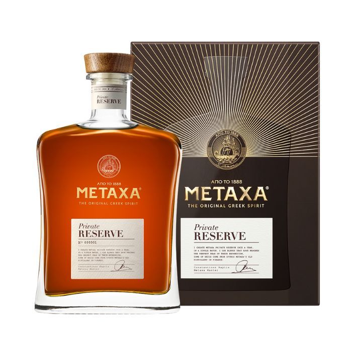 Alk.dz. Metaxa Private Reserve 40% kastē