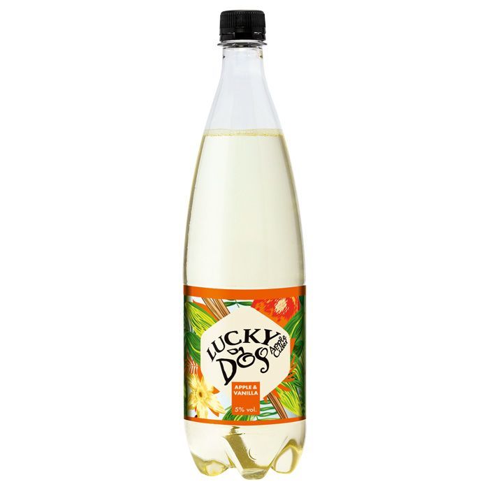 Sidrs Lucky Dog Ābolu vaniļas 5% PET