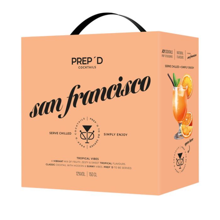 Alk.kokt. Prep'd San Francisco 12%