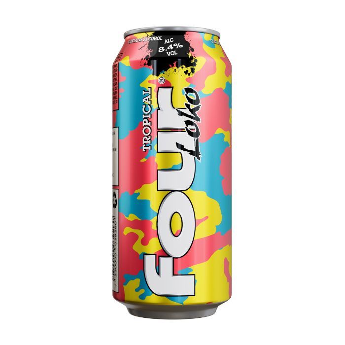 Alk.kokt. Four Loko Tropical 8.4% skārd.