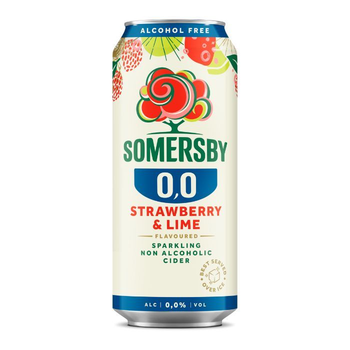 Sidrs Somersby B/a Strawberry Lime AFB CAN