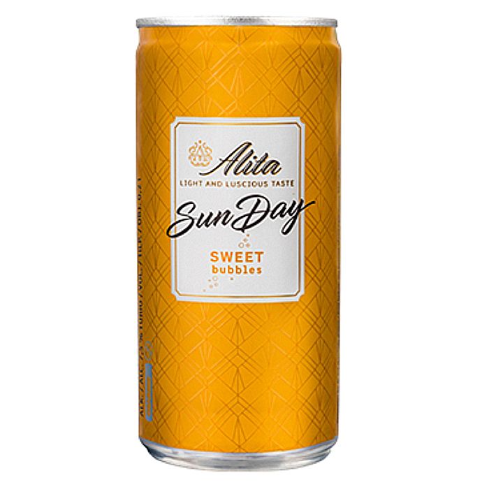 Dzirkst.vīns Alita Sun Day Sweet 7.5%