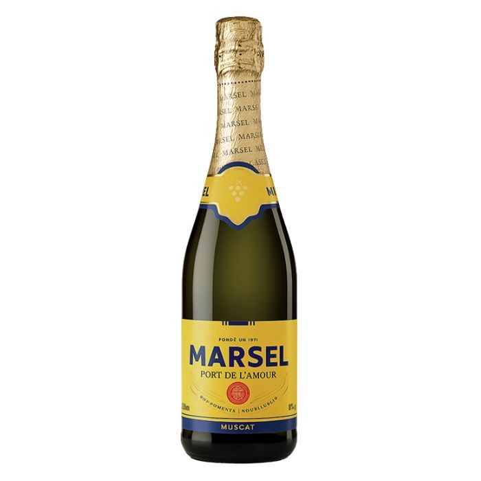 Dzirkst.vīns Marsel Muscat 8%