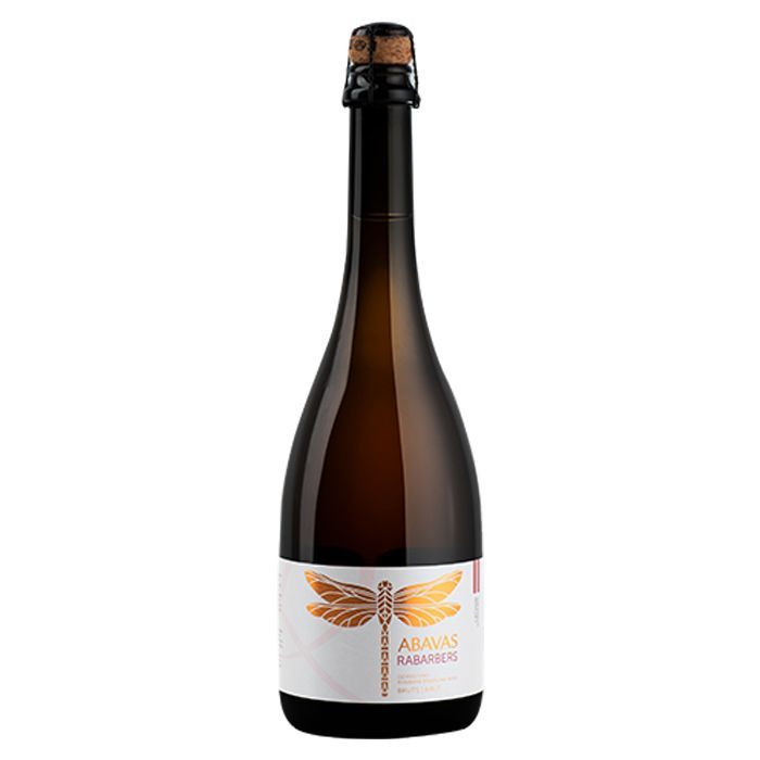 Dzirkst.vīns Abavas Rabarberu bruts 12%
