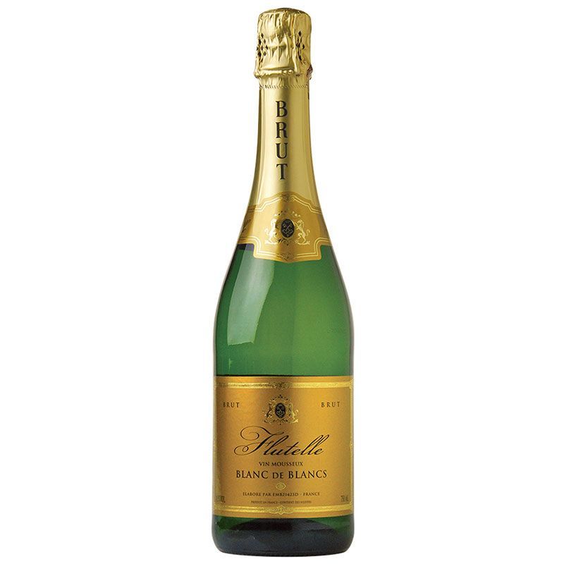 Dzirkst.vīns Flutelle Blanc de Blancs 11.5%