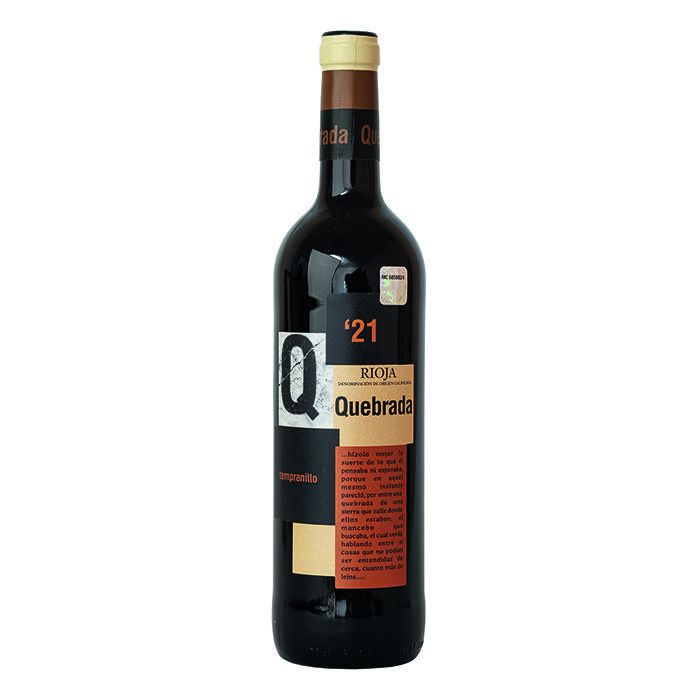 Sarkanv. Quebrada Tempranillo 14%