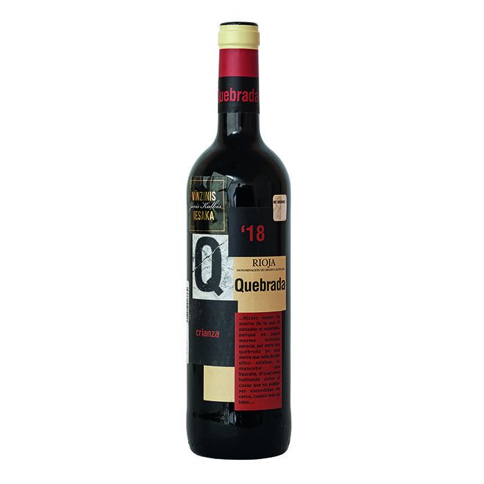 Sarkanv. Quebrada Crianza 14%