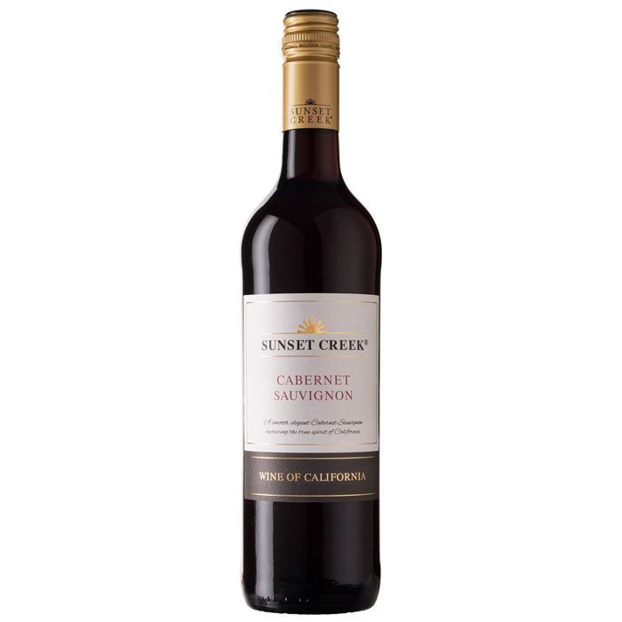 Sarkanv. Sunset Creek Cabernet Sauvignon 12.5%