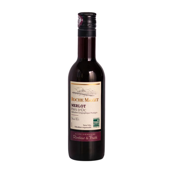 Sarkanv. Roche Mazet Merlot 13% PET