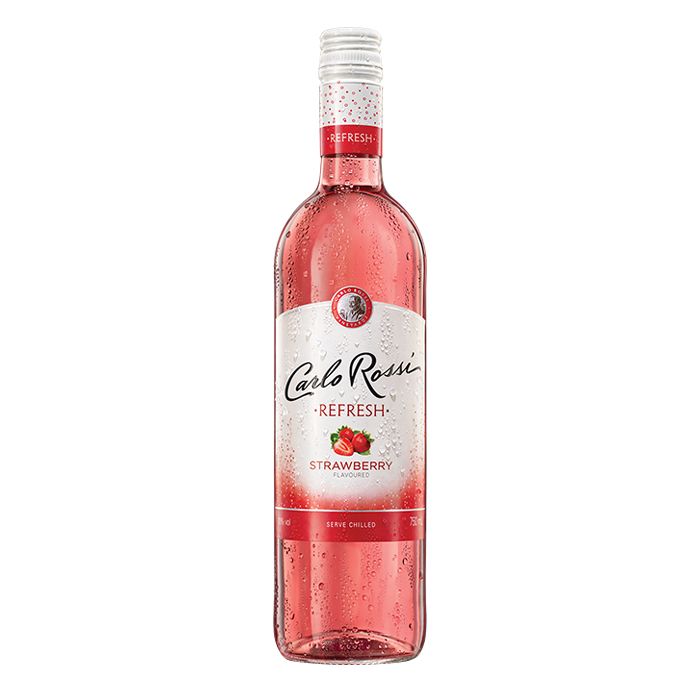 Arom.vīns Carlo Rossi Refresh Strawberr.10%