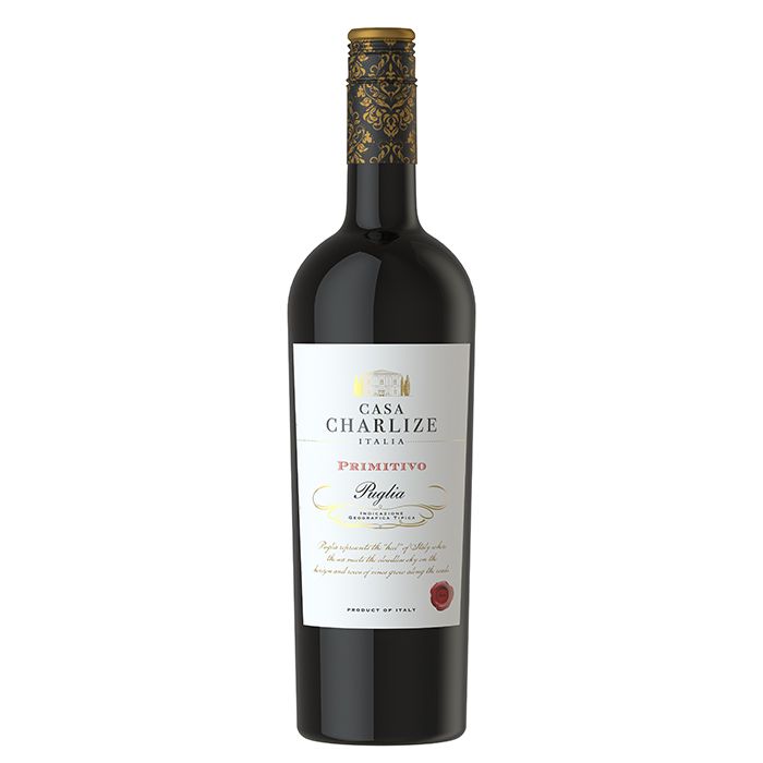 Sarkanv. Casa Charlize Primitivo 13.5%