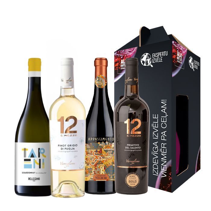 Itālijas vīnu komplekts 4gb