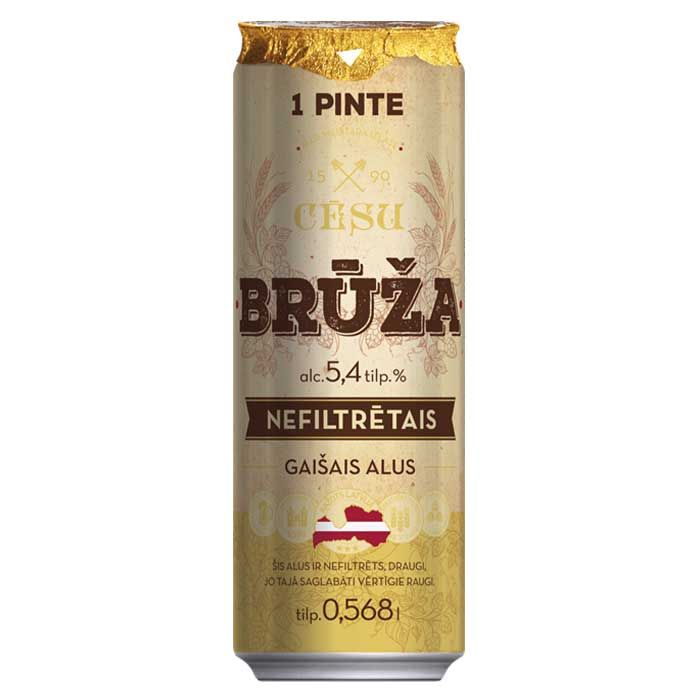 Alus Brūža Nefiltrētais 5.4% skārd.