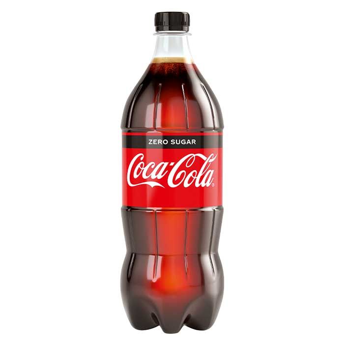 Gāzēts dzēr. Coca Cola Zero gāzēts