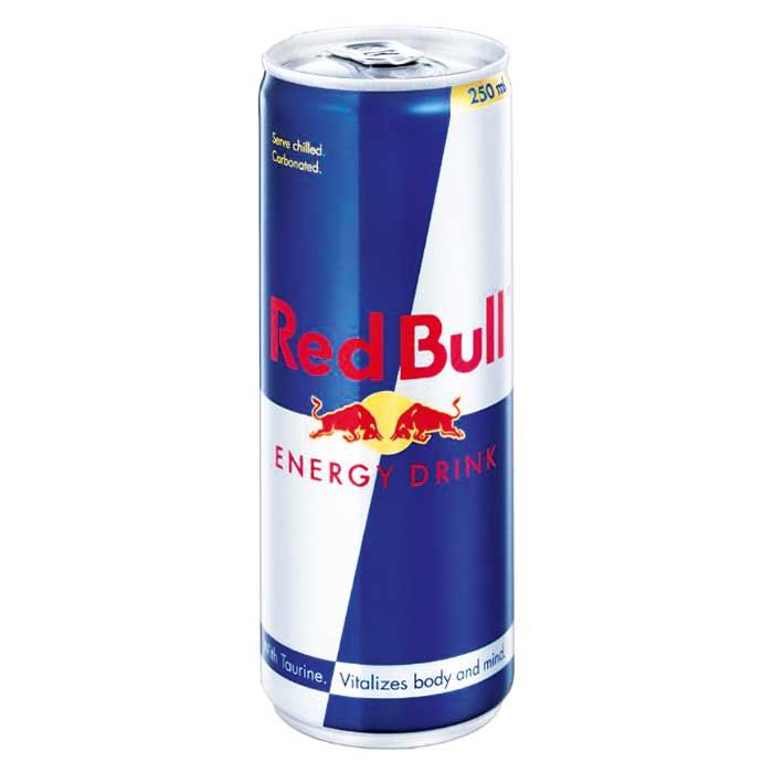 Enerģijas dzēr. Red Bull Skārd.