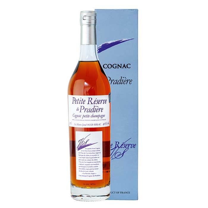 Konjaks Cognac de Pradiere VS 40% kastē