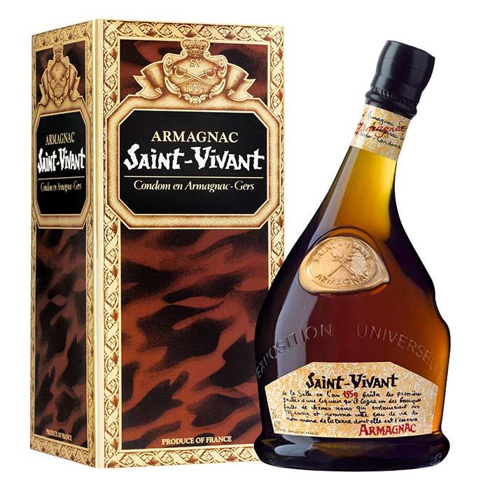 Armanjaks Saint Vivant VS 40% kārbā