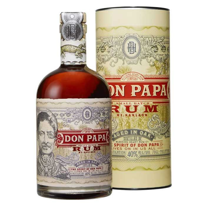 Rums Don Papa 40% kārbā