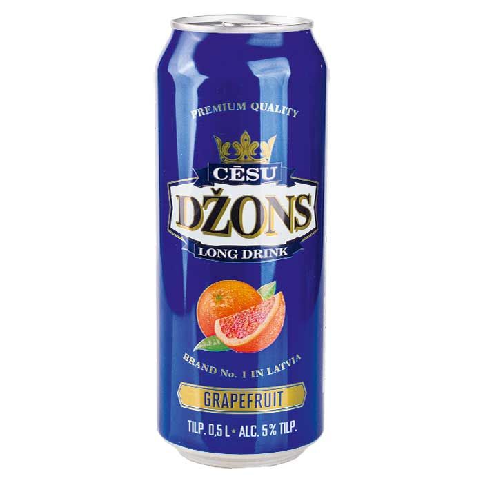 Alk.kokt. Džons Ar greipfrutu g. 5% CAN