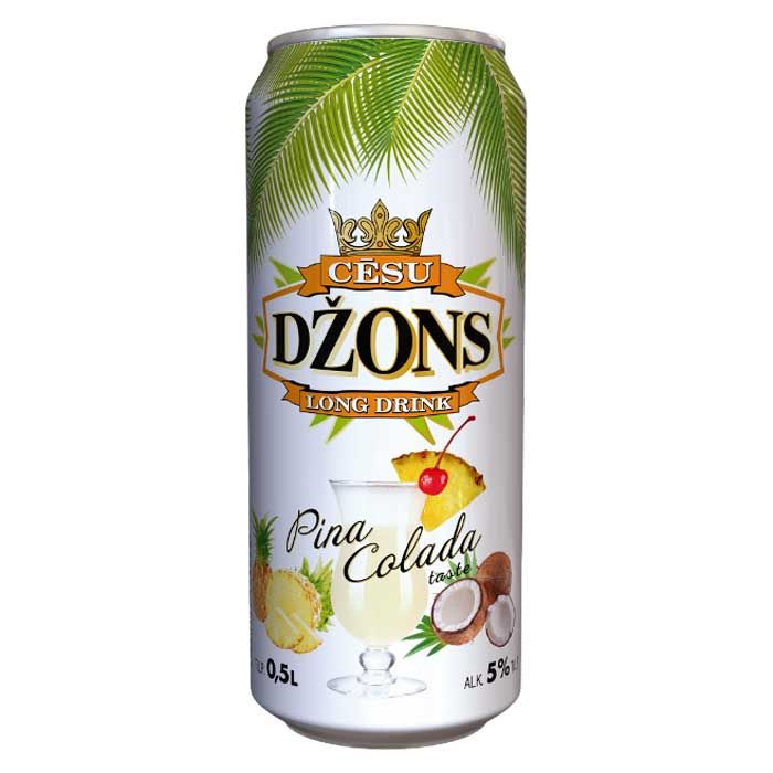 Alk.kokt. Cēsu Džons Pina Colada 5% CAN